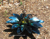 Yard Art Metal Flower on Spring with Music Ant 15"  MFSMA008
