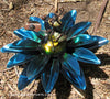 Yard Art Metal Flower on Spring with Music Ant 15"  MFSMA008