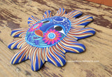 Mexican Wall Decor Guerrero Pottery Sun Face GSF1002