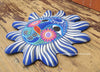 Mexican Wall Decor Guerrero Pottery Sun Face GSF1008