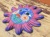 Mexican Wall Decor Guerrero Pottery Sun Face GSF1013