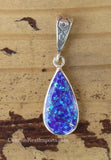 Sterling Silver Opal Pendant STSP0036