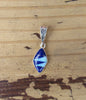 Sterling Silver Lapis Lazuli and Opal Pendant STSP0034