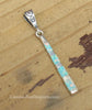 Sterling Silver Opal Inlay Pendant STSP0049