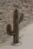 Garden Art Metal Rustic Cactus 26" MCTRS001