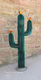Garden Art Metal Rustic Green Painted Cactus 36" MCTGM001