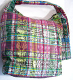 GUATEMALA PURSE HAND EMBROIDERED FLOWERS HOBO BAG X-LARGE GPL014