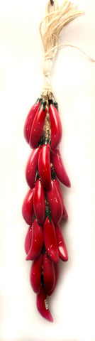 Mexican Wall Hanging Ceramic Chile Ristra CCP006_SM