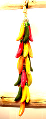 MEXICAN WALL HANGING CERAMIC CHILE RISTRA CCP005_SM
