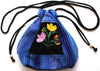 GUATEMALA POUCH PURSE with FLOWERS GPP001