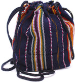 GUATEMALA POUCH PURSE with FLOWERS GPP008