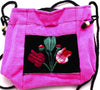 GUATEMALA POUCH PURSE with FLOWERS GPP011