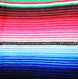 Mexican Sarape Blanket 4' X 6' serape zarape SAR40063