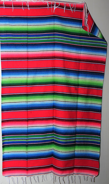 Mexican Sarape Blanket 4' X 6' serape zarape SAR40065