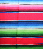 Mexican Sarape Blanket 4' X 6' serape zarape SAR40065