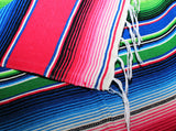 Mexican Sarape Blanket 4' X 6' serape zarape SAR40065