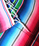 Mexican Sarape Blanket 4' X 6' serape zarape SAR40065