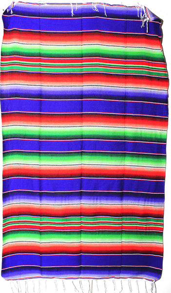 Mexican Sarape Blanket  4' X 6' serape zarape SAR40061