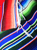 Mexican Sarape Blanket 4' X 6' serape zarape SAR40062