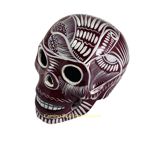 Day Of The Dead Hand Painted Skull LCS010