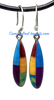 Multi Stone Inlay Earrings JMSER001