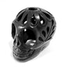 Black Clay Skull Dia de los Muertos Caminorealimports.com