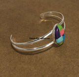 Multi Stone Inlay Bracelet JMSBR017