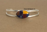 Multi Stone Inlay Bracelet JMSBR021