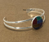 Multi Stone Inlay Bracelet JMSBR023