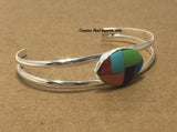 Multi Stone Inlay Bracelet JMSBR025