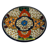 Mexican Wall Hanging Talavera Pottery Plate 8" TP8003