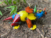 Small Colored Metal Triceratops Dinosaur MTDNS003