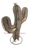 Garden Yard Decor Metal Sahuaro Curved Cactus Caminorealimports.com