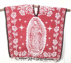 Mexican Poncho  Our Lady of Guadalupe Gaban GA018