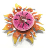 Wall Hanging Metal Sun 9" caminorealimports.com